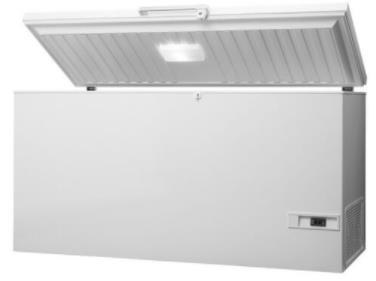 Coating storage freezer for extended coating lifetime