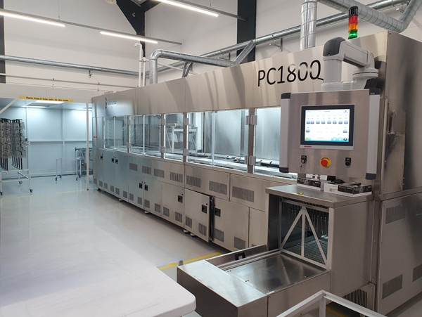 Unitech Shyre PC1800 high-capacity precision cleaning line